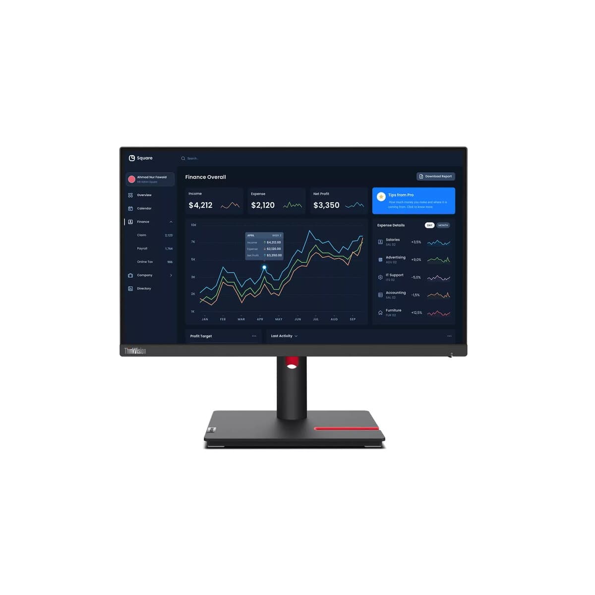 LENOVO T22i-30 21.5" FHD LED