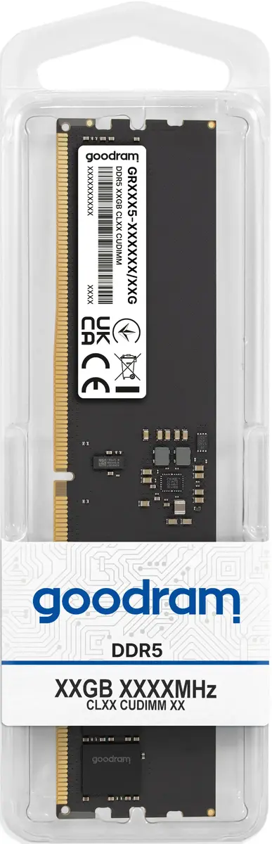 Goodram 16GB 6400MHz CL52 DDR5 CUDIMM