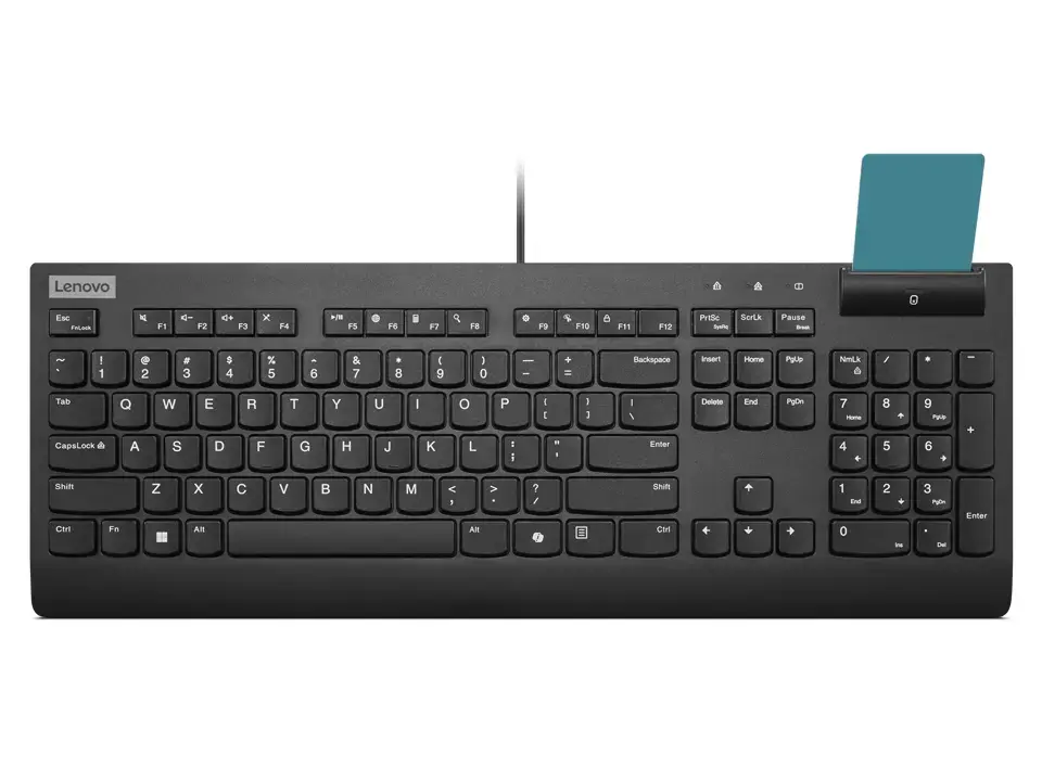 Lenovo Smartcard Wired Keyboard II Estonian (Black)
