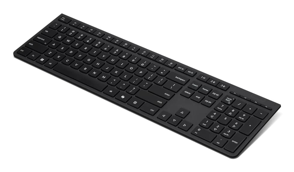 Lenovo Professional Wireless Rechargeable Keyboard (Black) US English