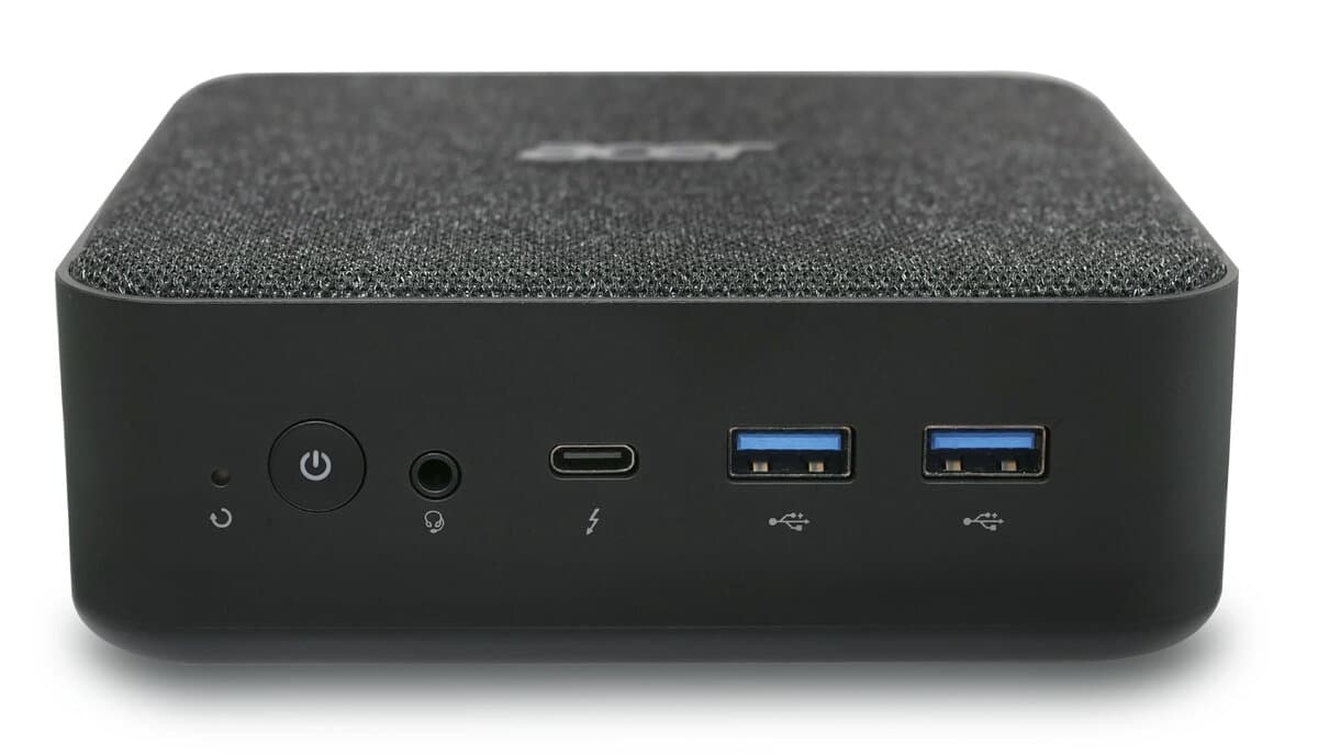 Acer Revo Box RB102 Mini kompiuteris, AMD Ryzen AI 5 340, 16 GB DDR5, 512 GB SSD
