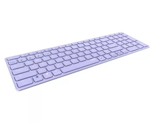Rapoo E9700M Wireless Multi-Mode Keyboard German (Lilac)