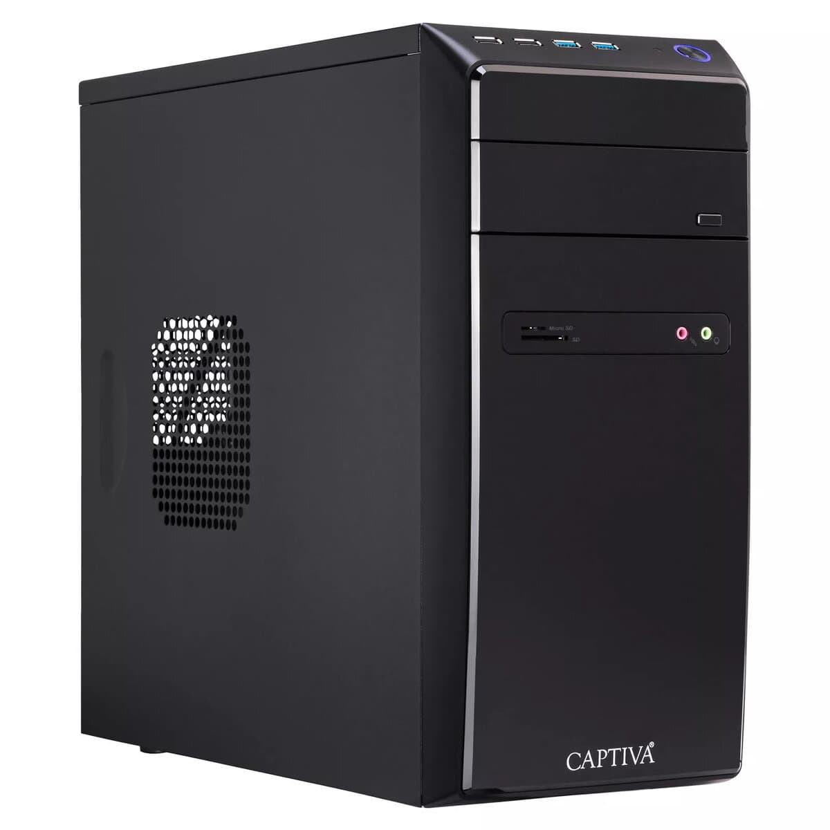 Stalinis kompiuteris CAPTIVA Power Starter R65-473 AMD Ryzen 5 5600G 8GB 500GB SSD AMD Radeon