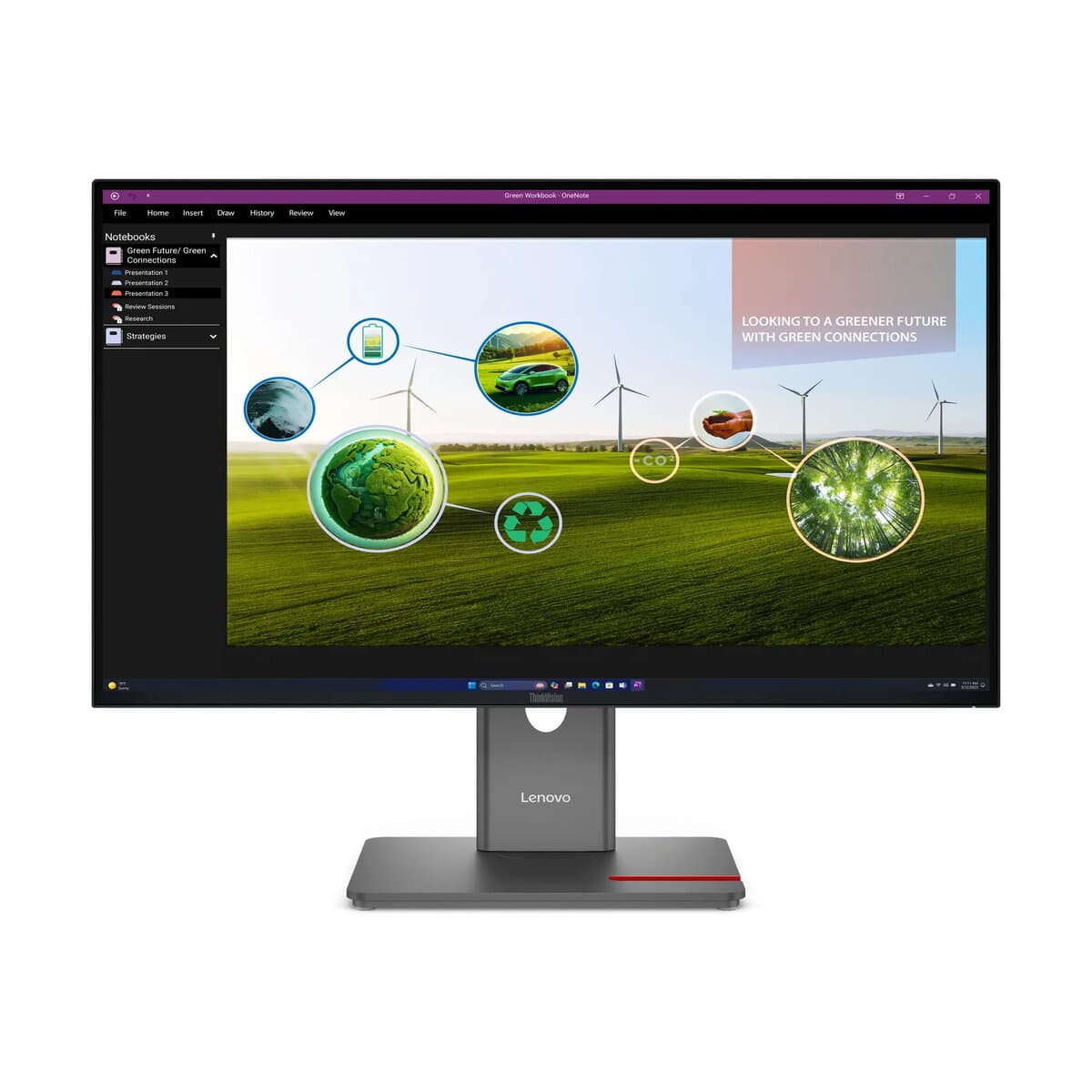 LENOVO P27Q-40 27" QHD LED