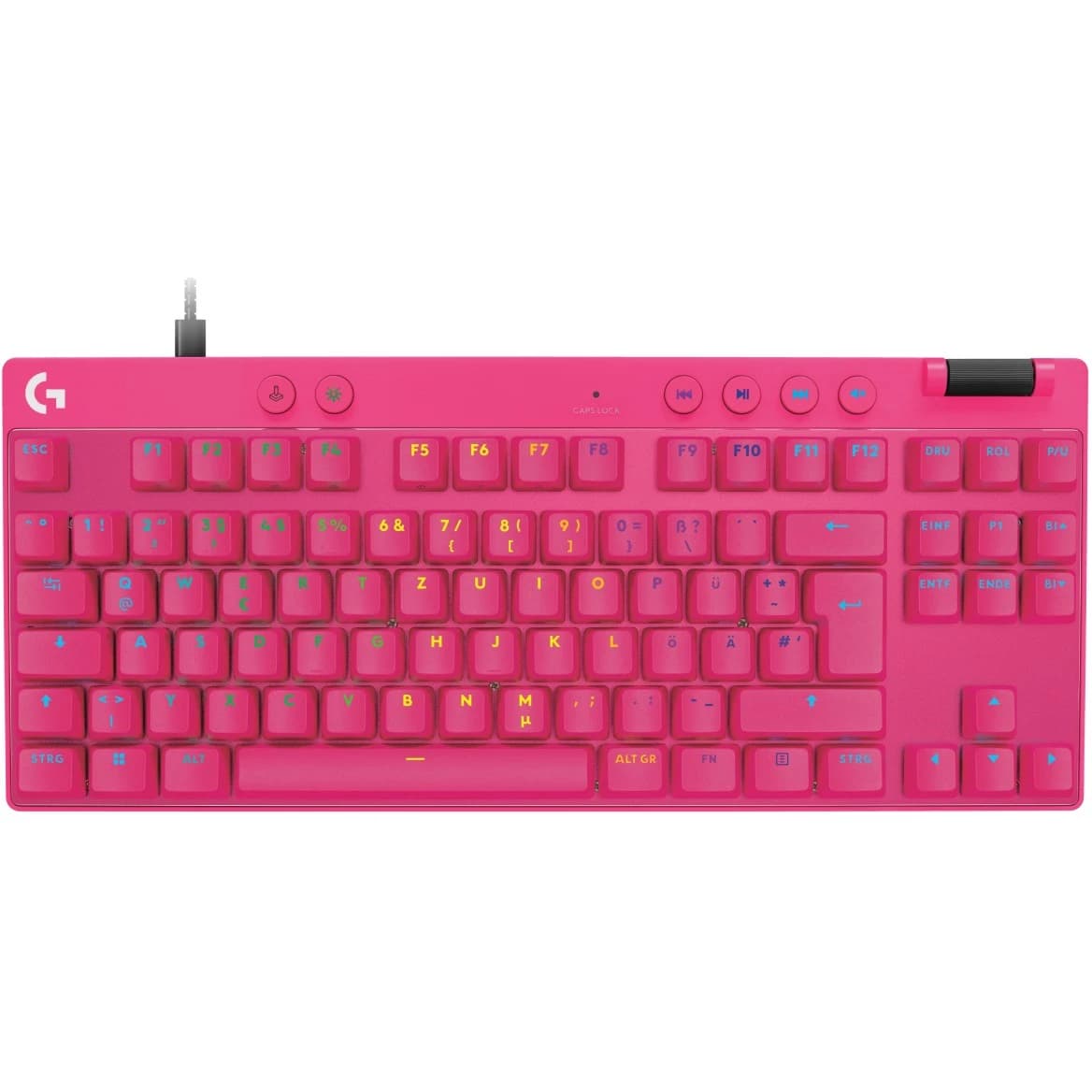 Logitech PRO X TKL Rapid German (Magenta)