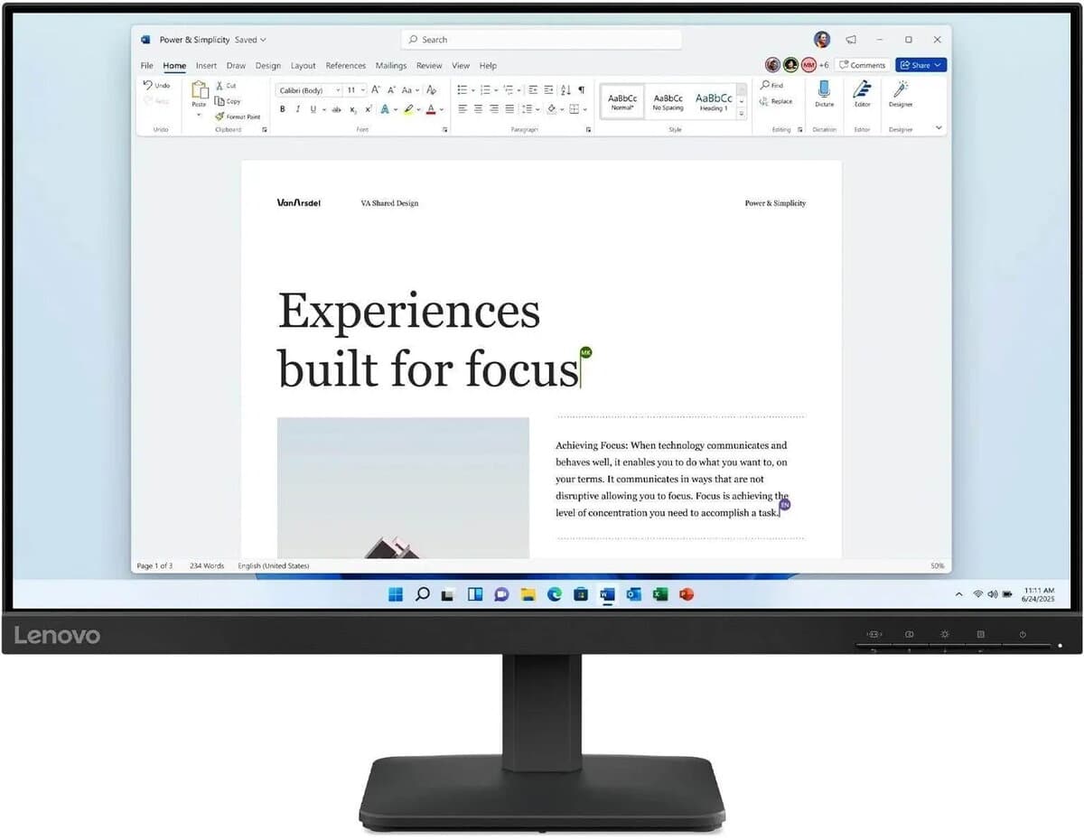 LENOVO L24-41 24" FHD IPS 75Hz