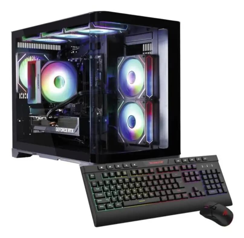 Stacionarus kompiuteris Hyrican PCK07804 - AMD Ryzen 7 5700X, 16 GB DDR4, 1 TB SSD, NVIDIA GeForce RTX 5070