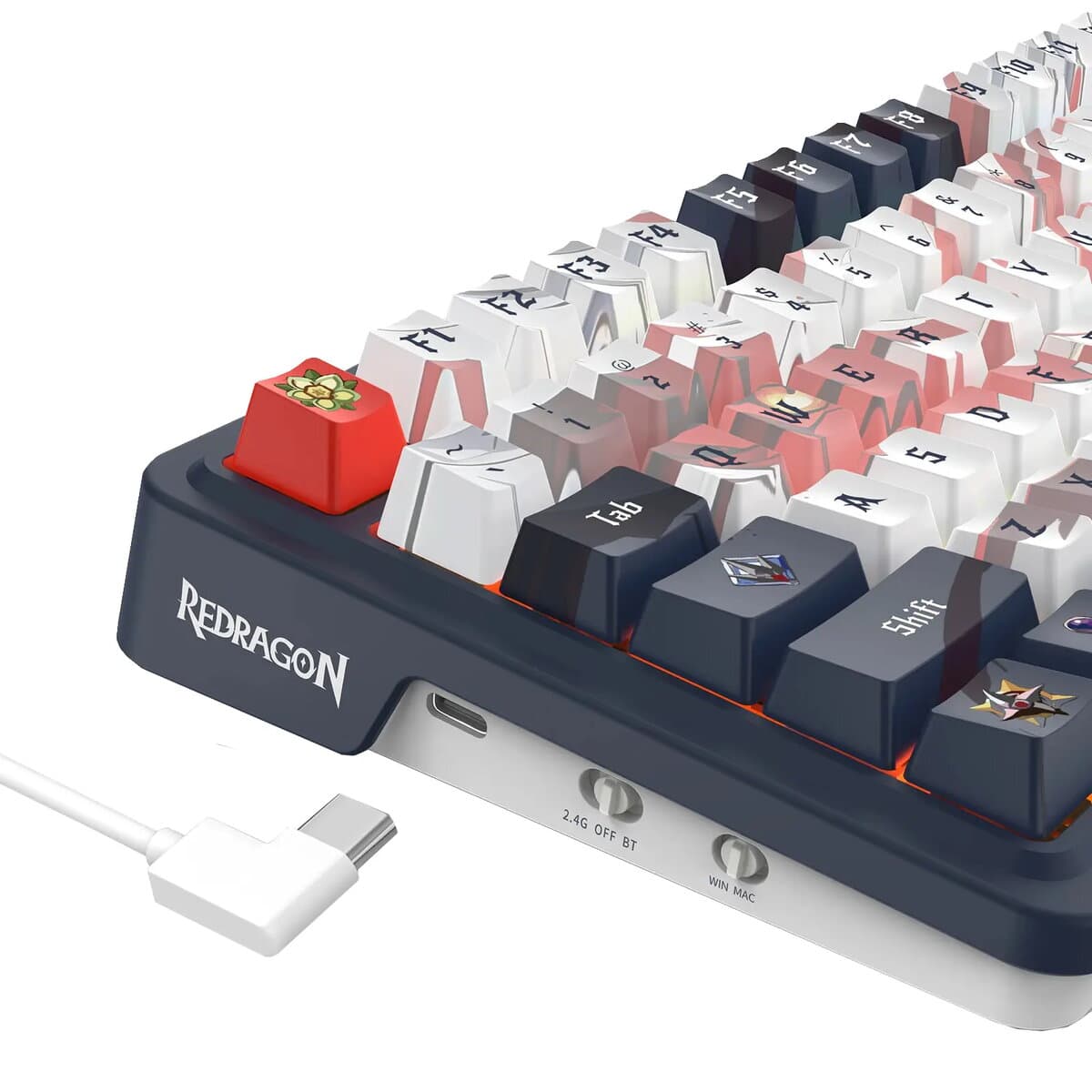 Redragon Eisa K686 PRO RGB (Navy White)