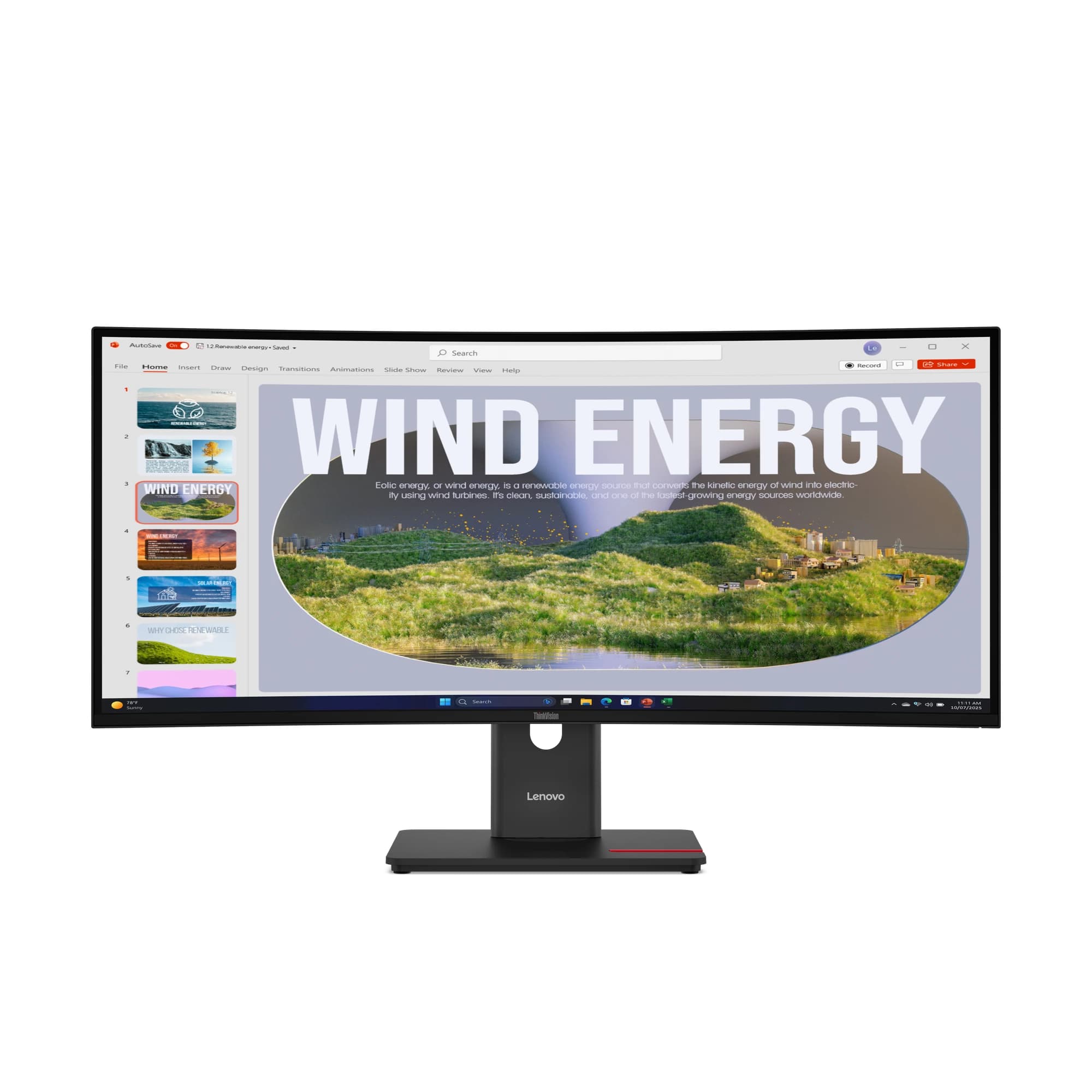 LENOVO T34WD-40 34" UWQHD LED