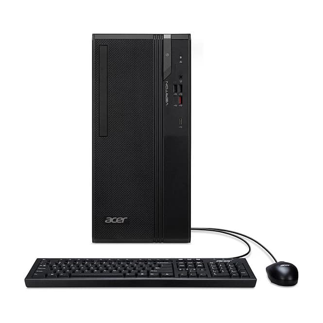Acer Veriton S2 VS2735GT Mid Tower Desktop PC - Intel Core Ultra 5 225 - 16 GB DDR5 - 512 GB NVMe SSD - Integrated Intel Graphics - Wi-Fi 6E