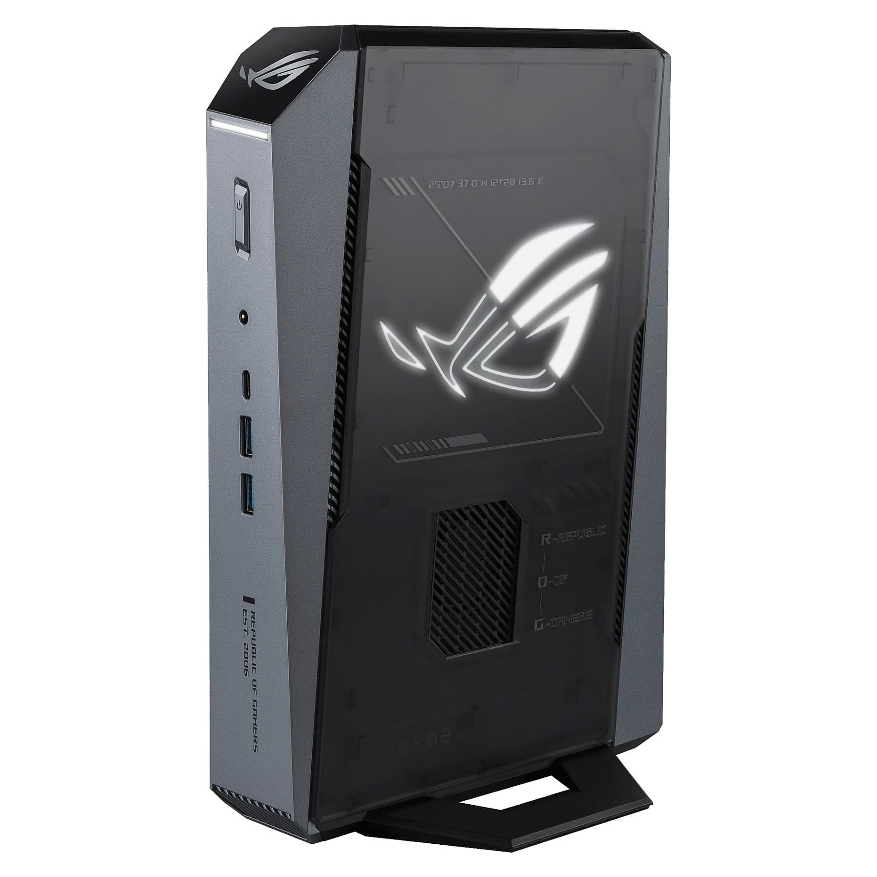 ASUS ROG GR70-N90043AN mini kompiuteris, AMD Ryzen 9 8940HX, 16GB DDR5, 1TB SSD, NVIDIA GeForce RTX 5060 8GB