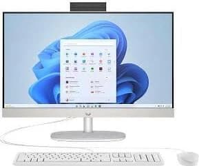 HP 24-cr1072ng Intel Core Ultra 7 155U All-in-One PC 23.8 inch Full HD IPS Display 16GB RAM 1TB SSD