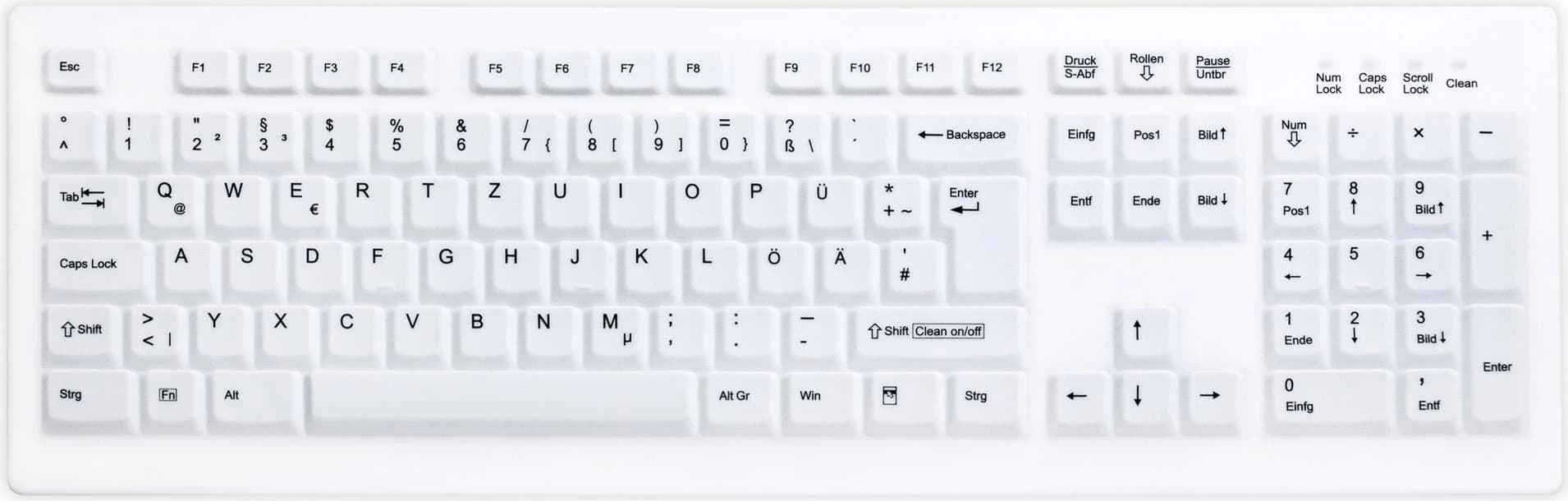 Active Key AK-C8100F (White, Swiss)