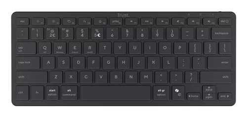 Trust Nado II Multi-device Bluetooth (Black) German
