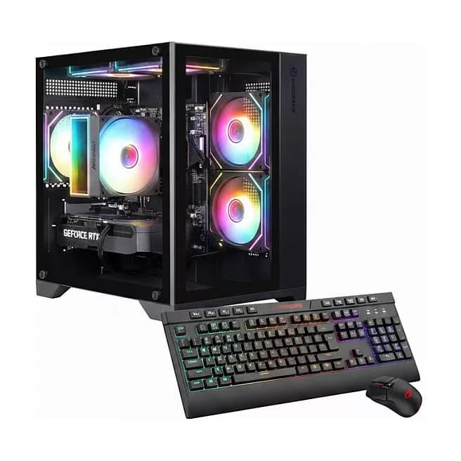 Hyrican Gamemax Infinity Mini BK 7852 AMD Ryzen 5 9600X 16GB DDR5 RAM 1TB SSD NVIDIA GeForce RTX 5060Ti (16GB GDDR7)