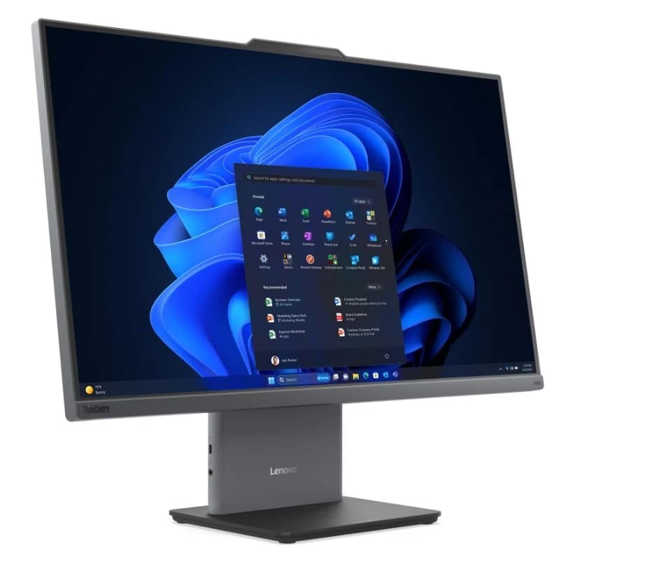 Lenovo ThinkCentre neo 50a 24 Gen 6 13QH000GPB kompiuteris „viskas viename“, Intel Core Ultra 5 226V, 23,8 colio Full HD, 16GB LPDDR5X, 512G