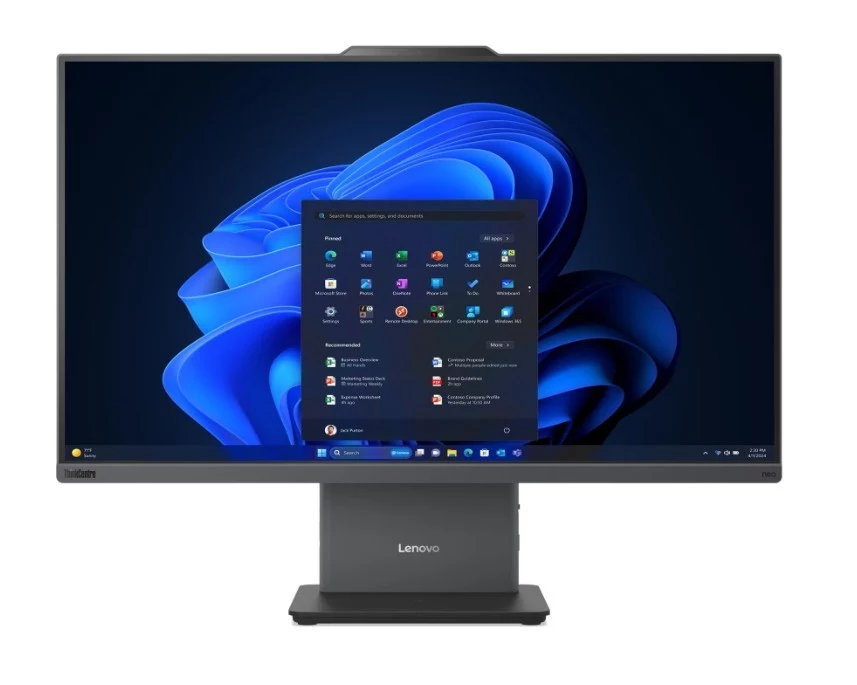 Lenovo neo 50a G6 27 colių FHD jutiklinis All-in-One kompiuteris - Intel Core Ultra 7 256V, 16GB RAM, 512GB SSD