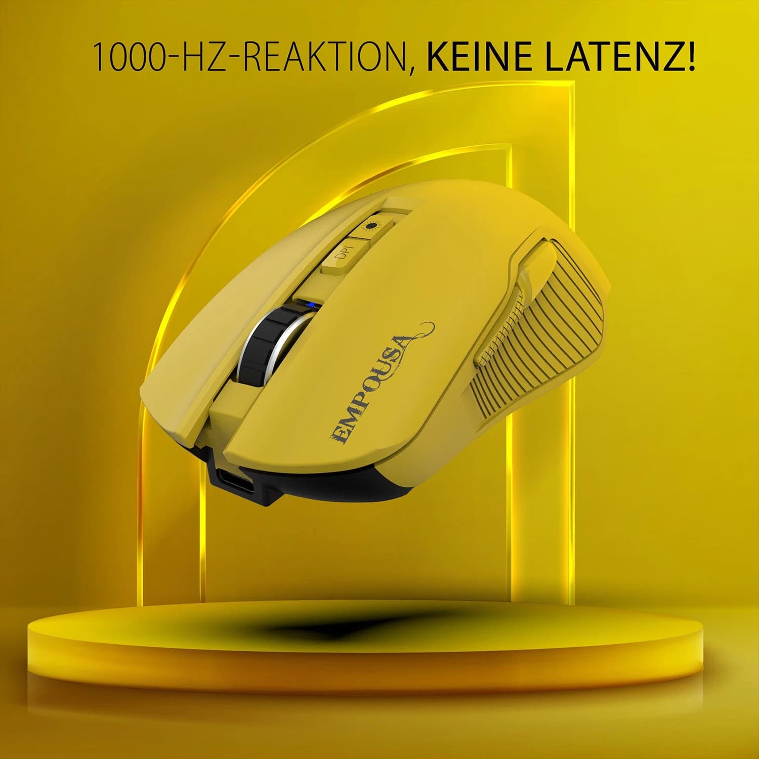 Inca IMG-328MX Gaming Mouse (Yellow)