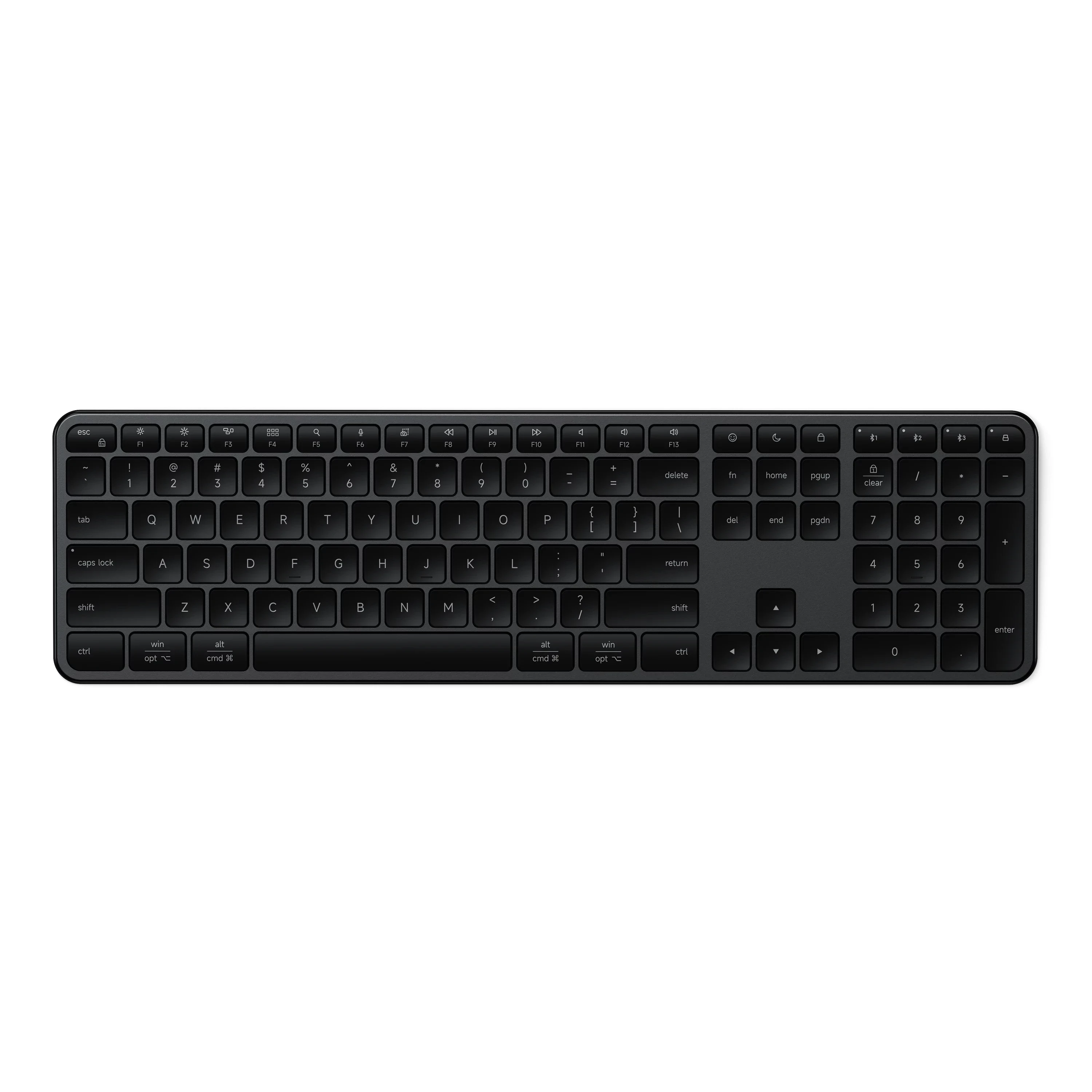 Satechi Slim EX3 Wireless Bluetooth (Space Gray)