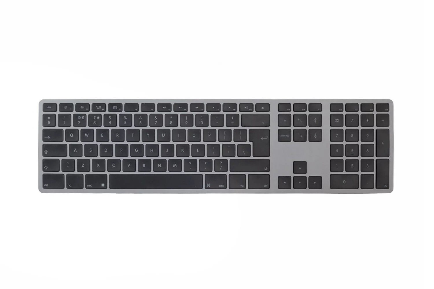 Matias Wired USB-C Keyboard for Mac (Space Gray)