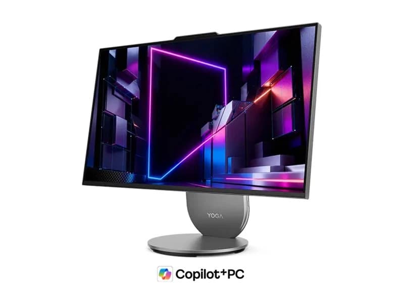Lenovo Yoga 27IPH11 All-in-One Desktop, 27 inch QHD IPS, Intel Core Ultra 5 325, 16GB LPDDR5X, 1TB SSD, Intel Graphics