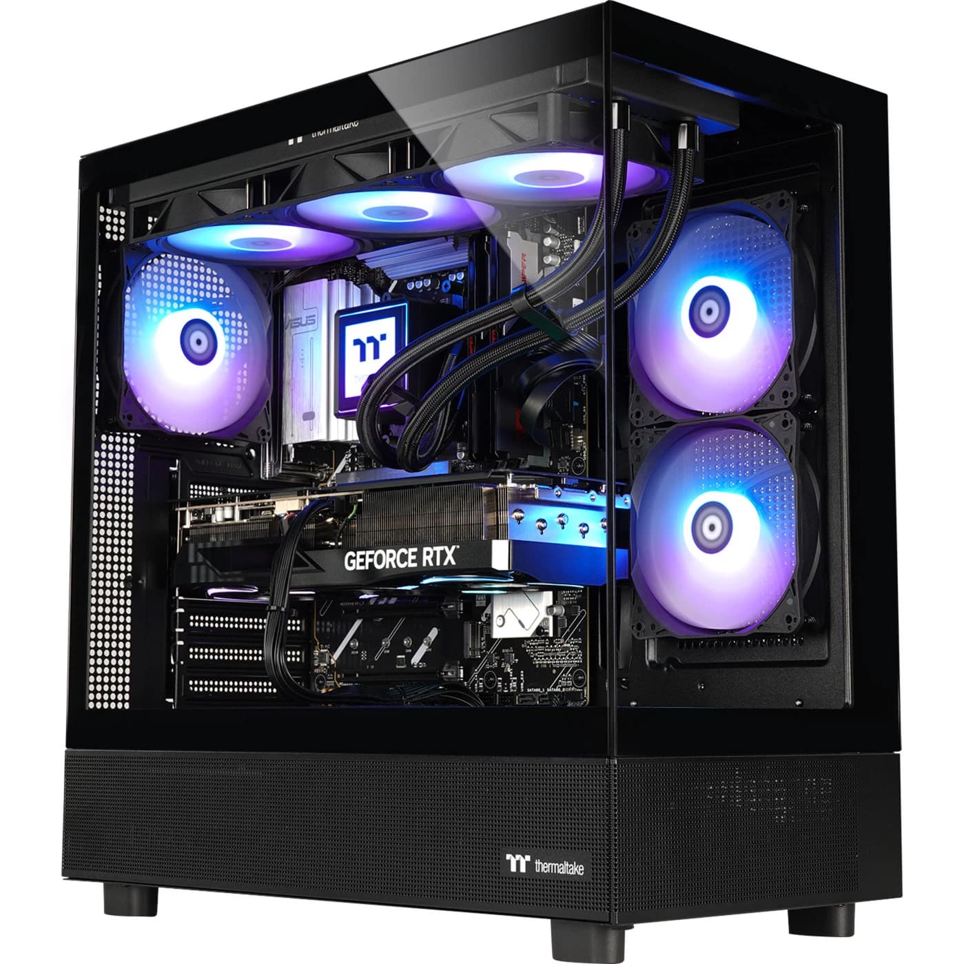 Thermaltake FTW V270 žaidimų kompiuteris (Intel Core i7-15700K, RTX 5070 Ti, 32GB DDR5, 2TB NVMe