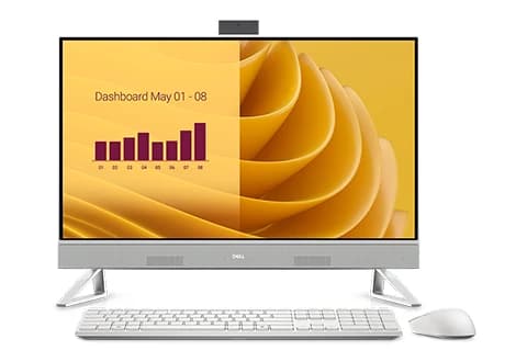 Dell 27 All-in-One kompiuteris | Intel Core 7 150U | 32GB DDR5 | 1TB SSD | 27 colių FHD liečiamasis ekranas |