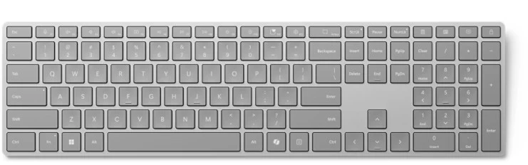 Microsoft Surface Keyboard 2nd Edition Nordic (Grey)