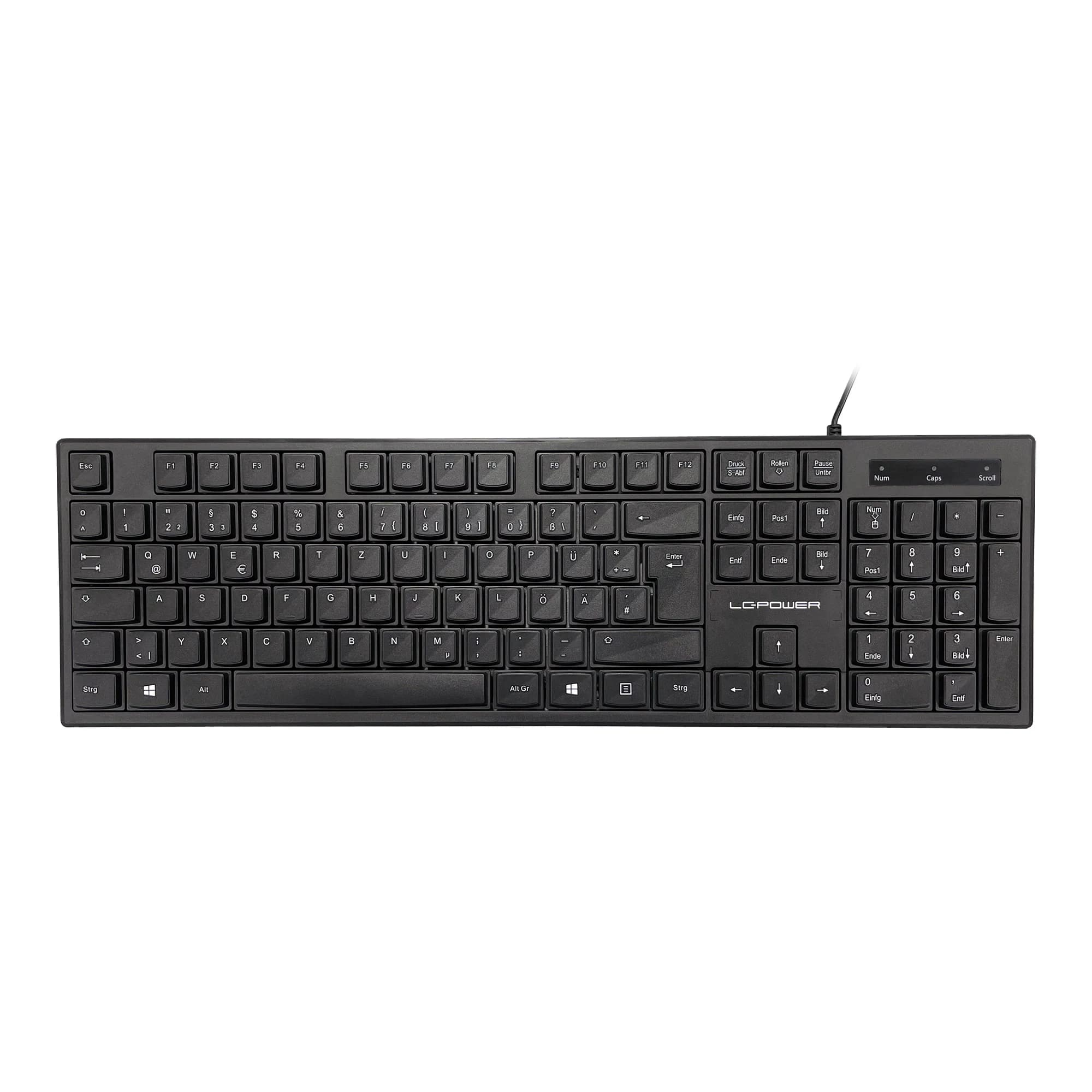 LC-Power LC-KEY-903 Office Keyboard DE (Black)