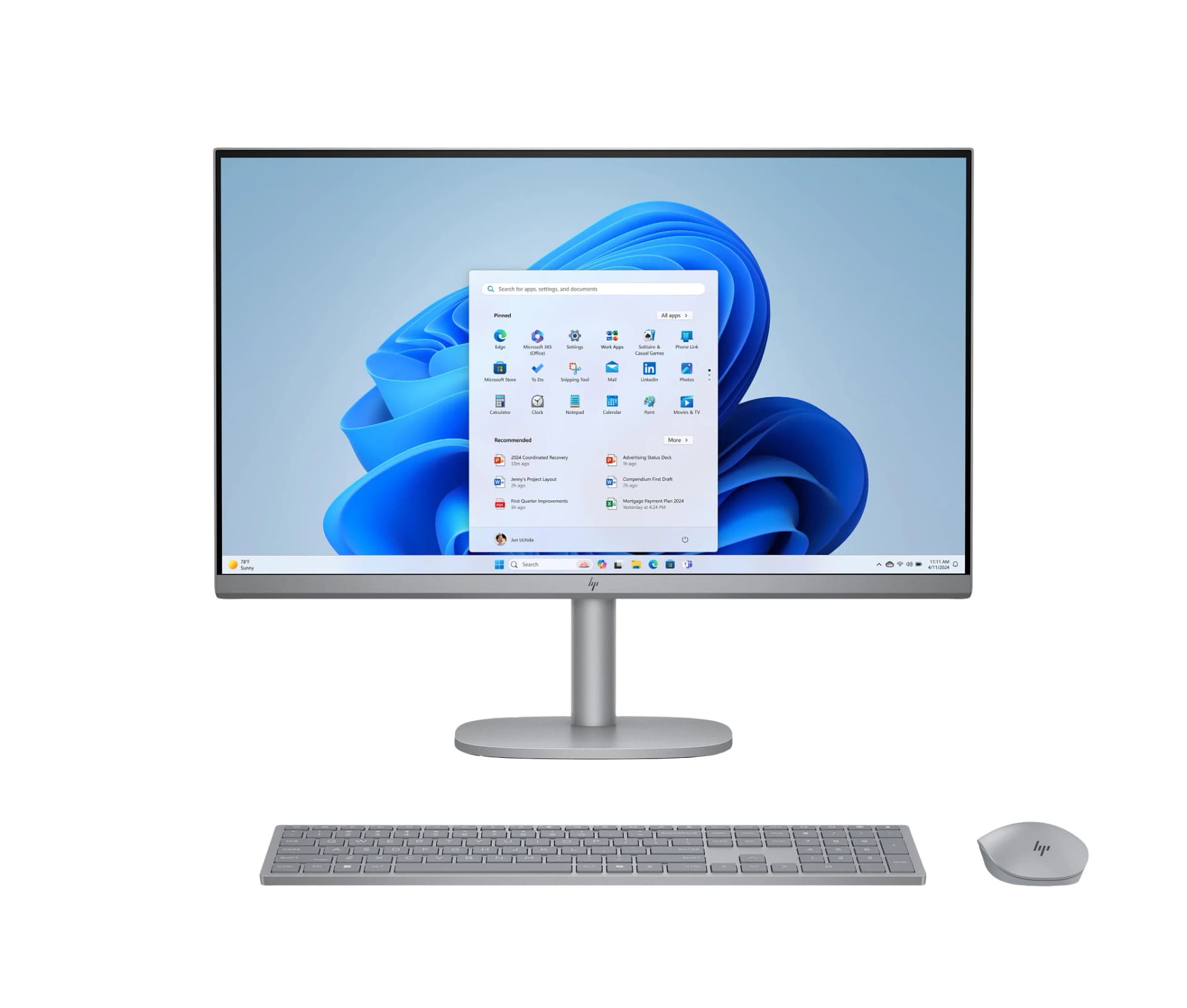 HP OmniStudio X All-in-One 27 su Intel Core Ultra 7 155H, 27 inch 4K UHD, 32GB RAM, 1TB SSD