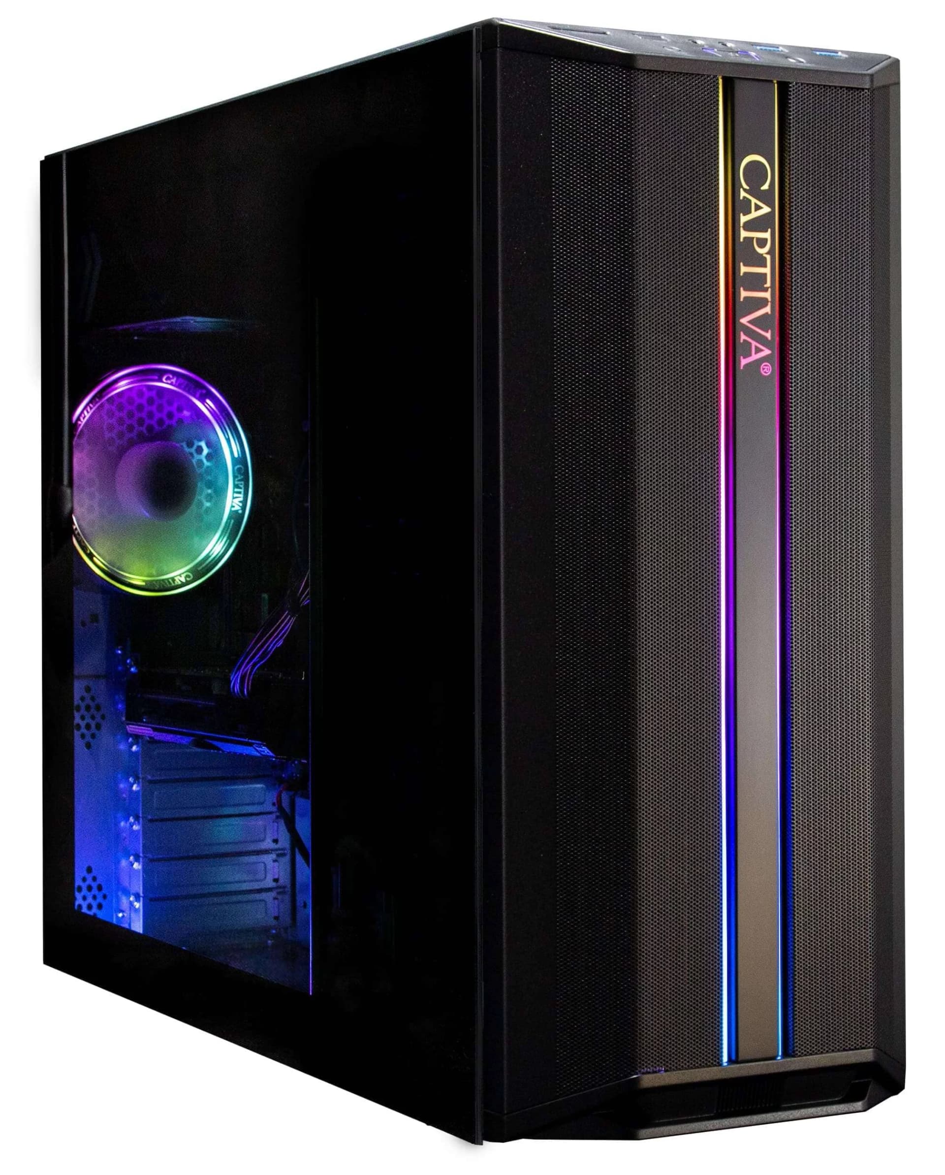 CAPTIVA PC Power Starter R86-138 stalinis kompiuteris - AMD Ryzen 5 5600G, 32GB DDR4, 1TB NVMe SSD, Wi-Fi