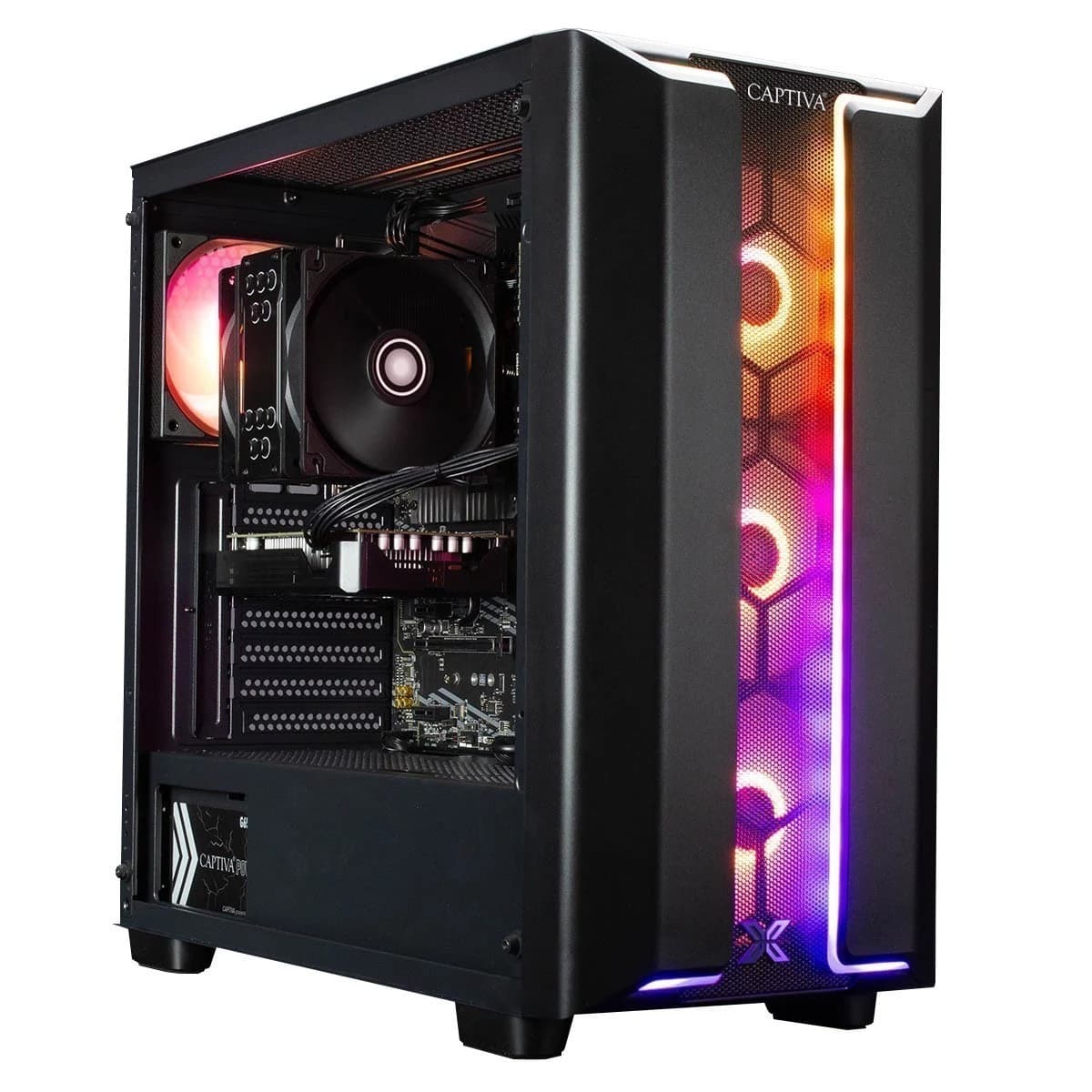 Captiva Advanced Gaming R98-738 Ryzen 7 5700X RTX 5060 Ti 16GB GDDR7 32GB DDR4 1TB SSD