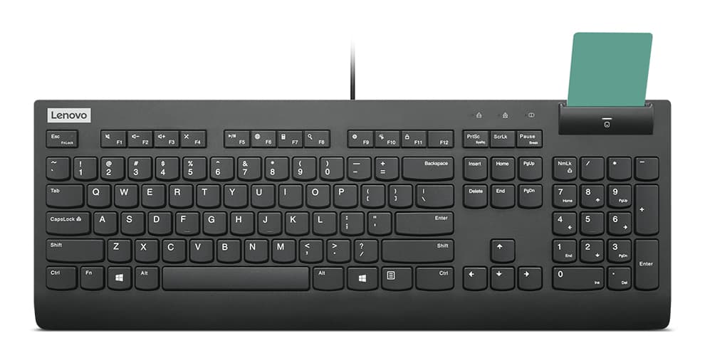 Lenovo Smartcard Wired Keyboard II AI US English