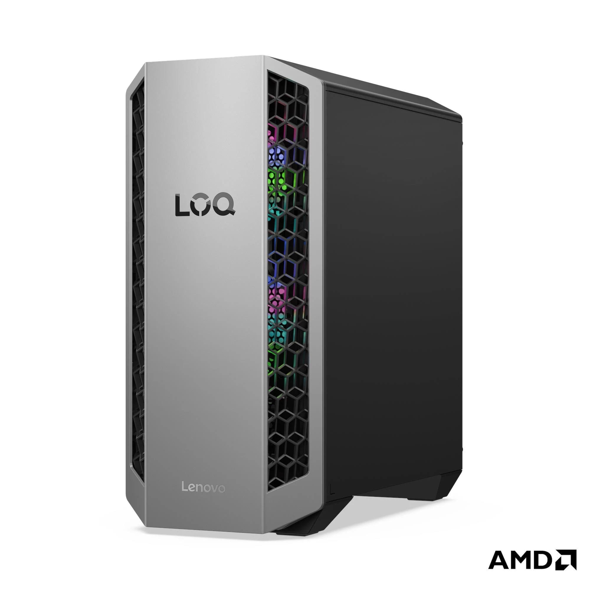 Lenovo LOQ Tower 26ADR10 stalinis kompiuteris - AMD Ryzen 7 8745HX, 32GB RAM, 1TB SSD, NVIDIA GeForce RTX 5050 8GB