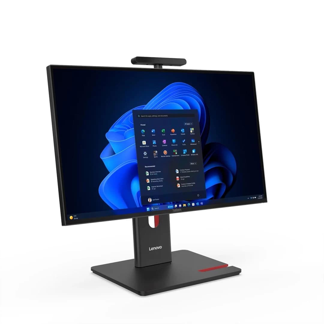 Lenovo ThinkCentre M90a Gen 6 23,8" FHD All-in-One kompiuteris - Intel Core Ultra 5 235, 16GB RAM, 512GB SSD, NVIDIA GeForce RTX 4050 6GB, b