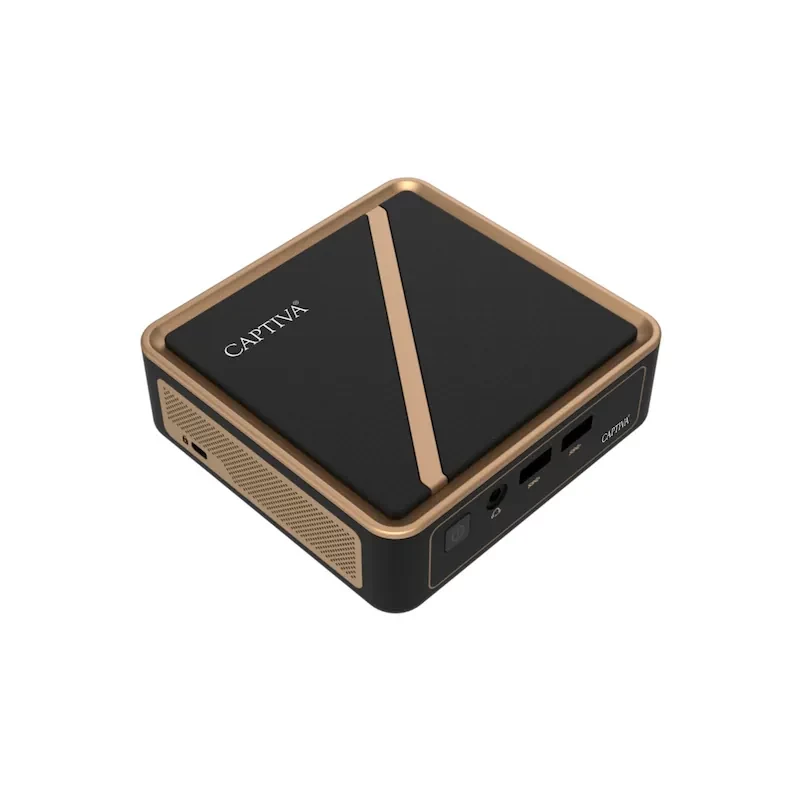 Captiva R10-2602 kompaktiškas kompiuteris, AMD Ryzen AI 7 350, 64 GB, 2 TB