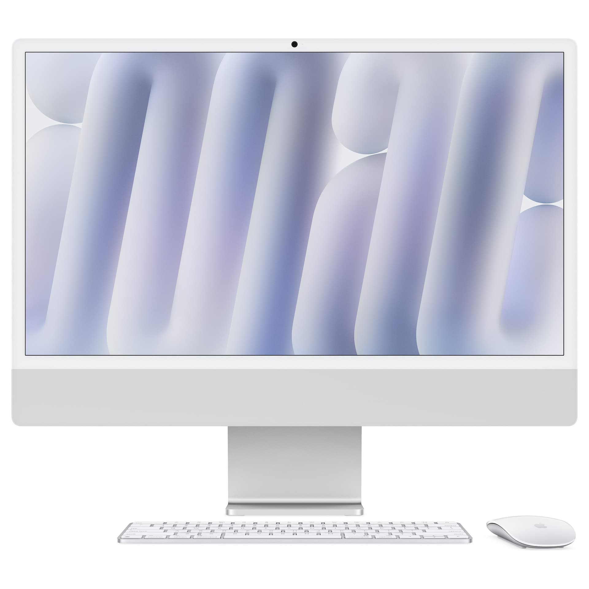 Apple iMac Z1E2 23.5" (59.62 cm) M4 8 branduolių procesorius, 16 GB RAM, 1 TB SSD, macOS, sidabrinis