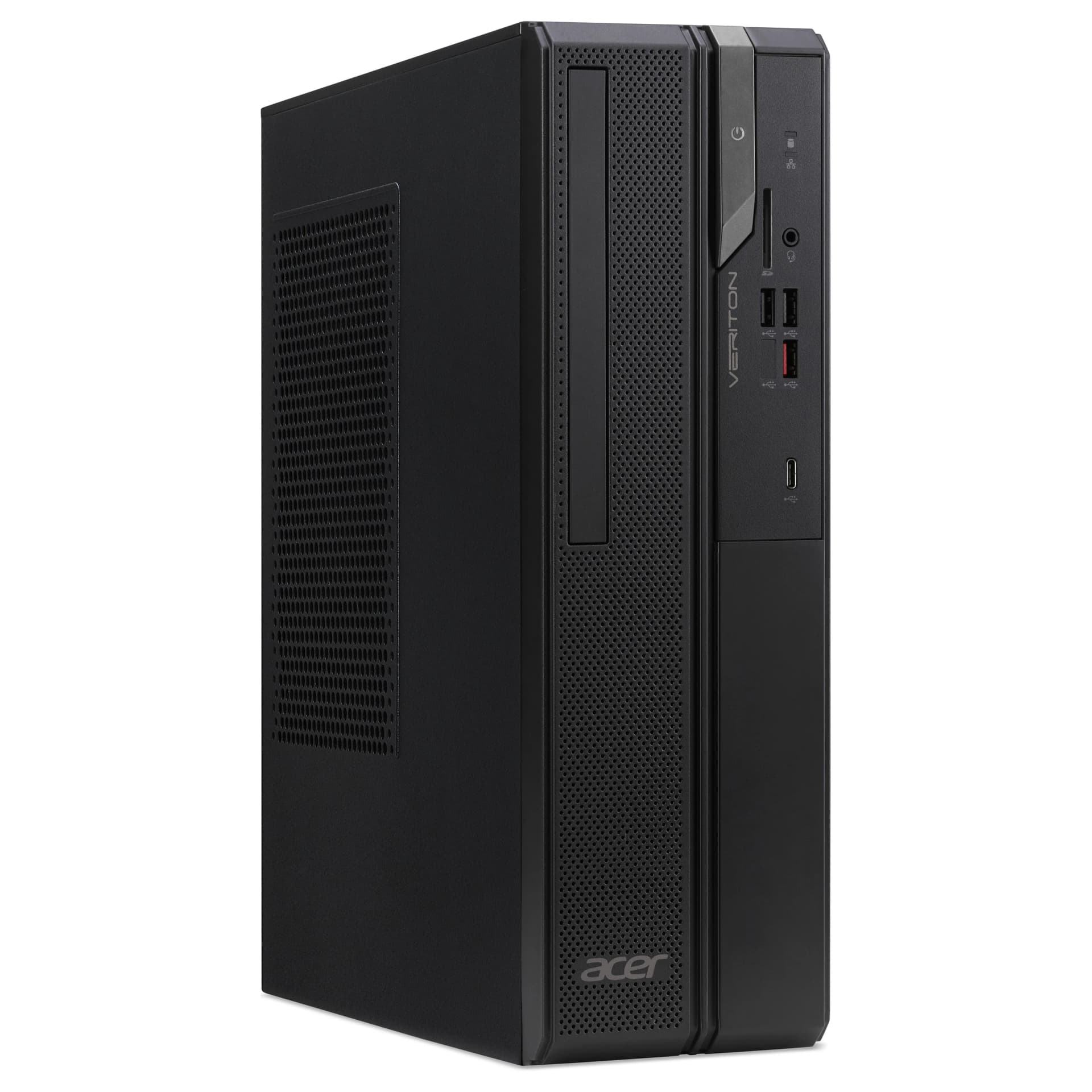 Acer Veriton X2735GT SFF stalinis kompiuteris, Core Ultra 5 225, 16GB RAM, 512GB SSD, be OS, juodos spalvos