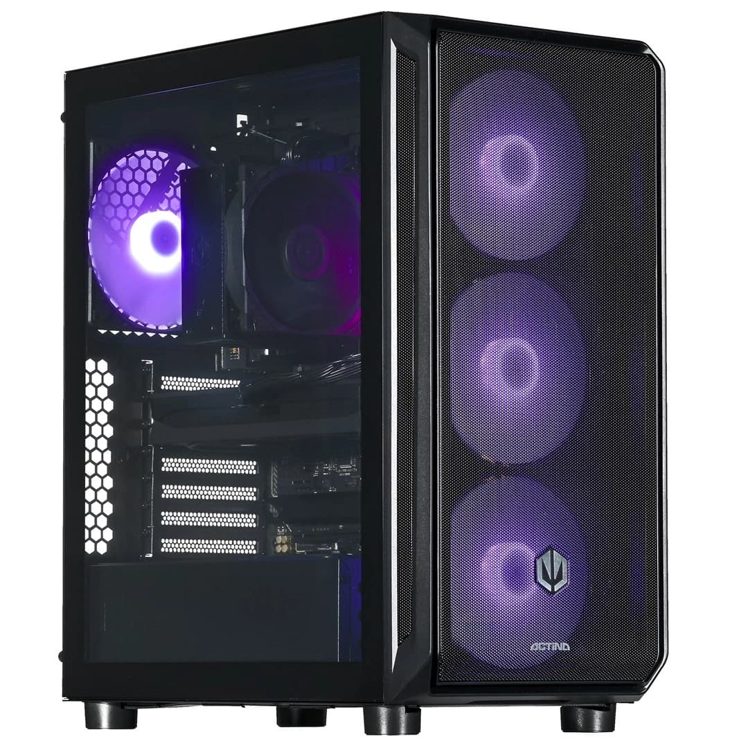 Actina PC AMD Ryzen 5 7600 32 GB DDR5-SDRAM 1 TB SSD NVIDIA GeForce RTX 5060 Midi Tower Black