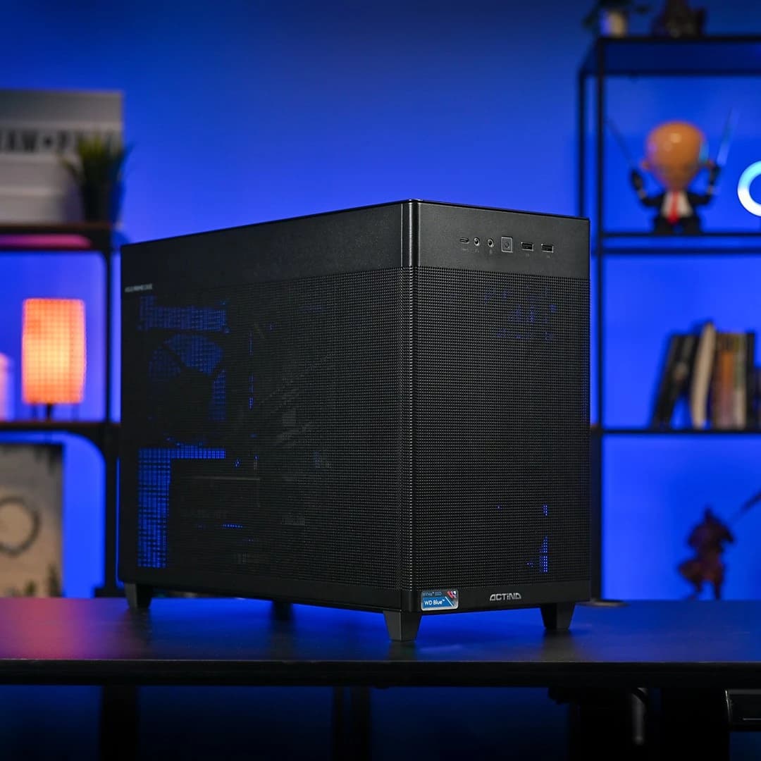 Actina PC AMD Ryzen 5 7600X 32 GB DDR5-SDRAM 1 TB SSD NVIDIA GeForce RTX 5070 Mini Tower Black
