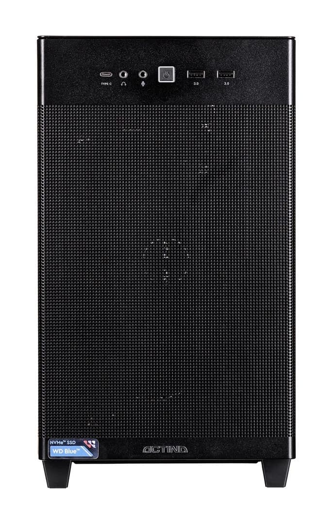 Actina PC AMD Ryzen 7 7800X3D 32 GB DDR5-SDRAM 1 TB SSD NVIDIA GeForce RTX 5070 Mini Tower Black