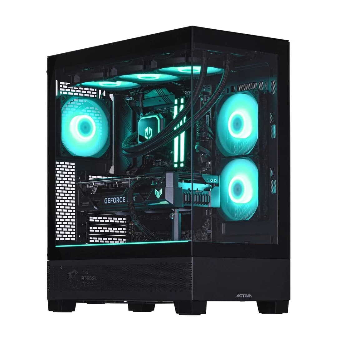 Kompiuteris ACTINA PC AMD Ryzen 7 9800X3D 32 GB DDR5-SDRAM 2 TB SSD NVIDIA GeForce RTX 5080