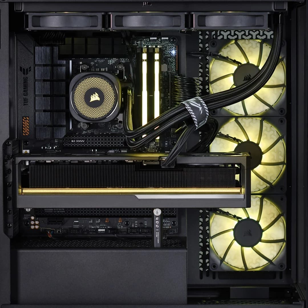 Kompiuteris ACTINA PC AMD Ryzen 9 7900X 32 GB DDR5-SDRAM 2 TB SSD NVIDIA GeForce RTX 5080 Midi Tower Juodas