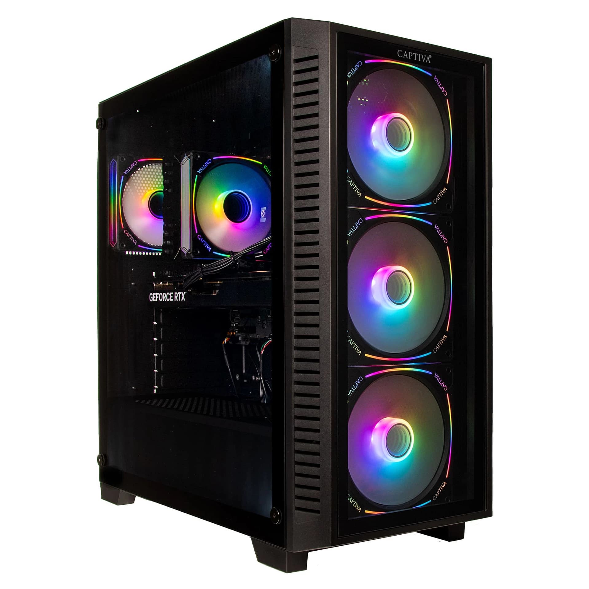 Kompiuteris „Captiva PC Highend Gaming I89-877“ su Intel Core Ultra 7 265KF, 32GB DDR5 RAM, 2TB M.2 SSD, Nvidia GeForce RTX 5070 (12GB GDDR7