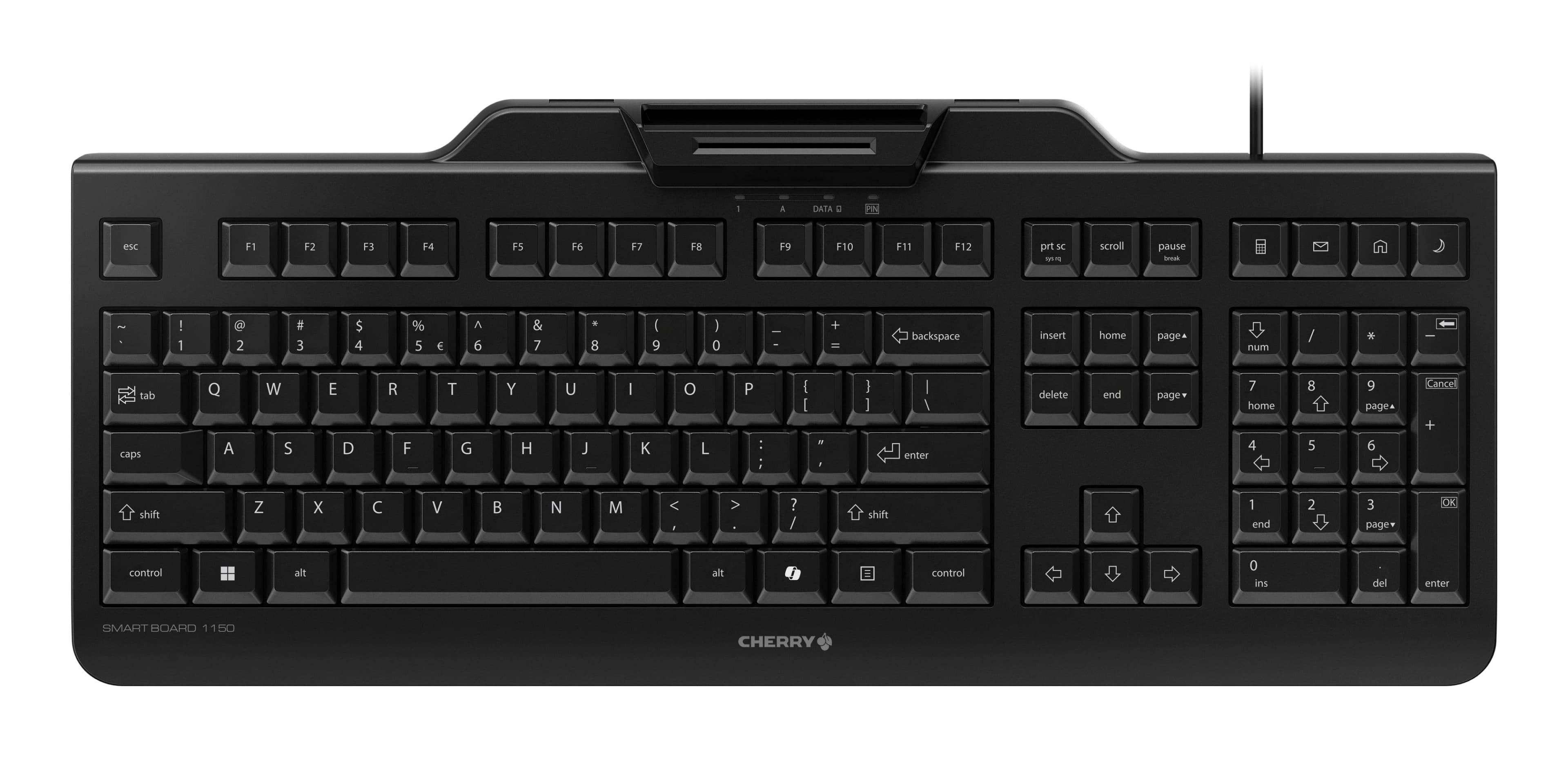 CHERRY Smart Board 1150 Smart Card Keyboard (Black)