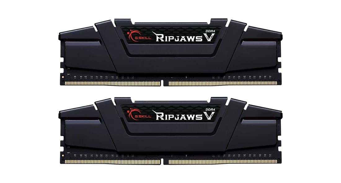 G.Skill 64GB 3200MHz CL16 DDR4 Ripjaws V kit (2x32)