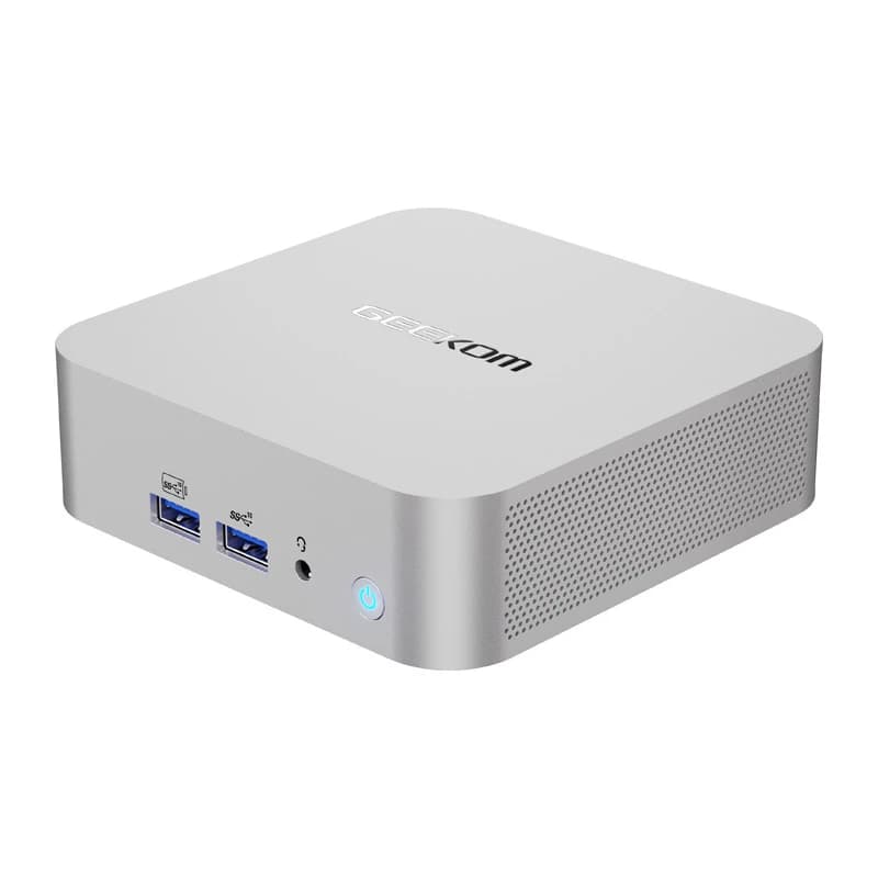 GEEKOM A8 Mini PC, AMD Ryzen 7 8745HS, 16 GB DDR5, 1 TB PCIe Gen4 SSD