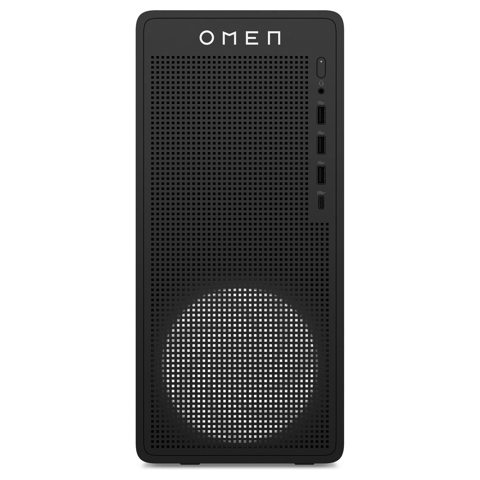 HP OMEN 16L TG03-1472ng žaidimų stalinis kompiuteris, Intel Core i7-14650HX, 16GB DDR5, 512GB SSD, AMD Radeon RX 9060 XT, be OS, Shadow Blac
