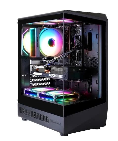 HYRICAN Vista COC 8124 žaidimų kompiuteris - AMD Ryzen 7 5700X, 16GB DDR4, 1TB NVMe SSD, Radeon RX 9070