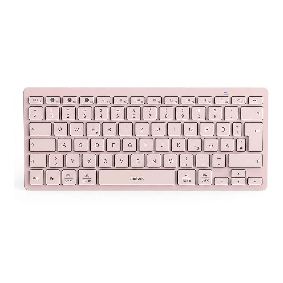 Inateck KB01003 Bluetooth Keyboard German (Pink)